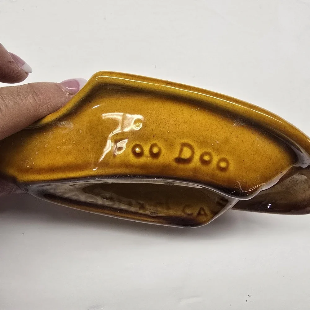 Vintage Maddux California FOO DOO Fish CeramicAshtray MCM 7132 USA 70s 80s